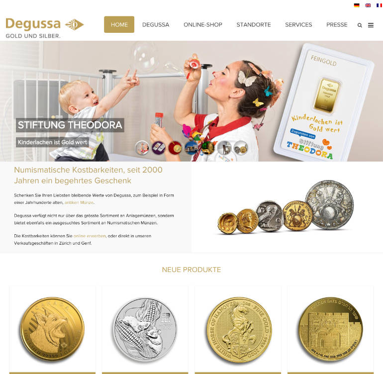 Degussa-Goldhandel