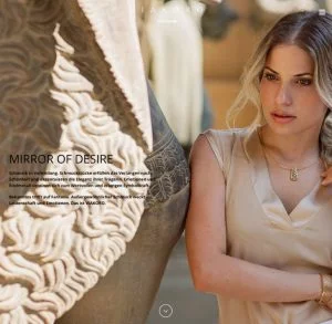 VIAKORO Mirrow of Desire Damenschmuck in Gold www.viakoro